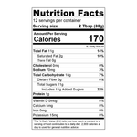 Lotus Biscoff Crunchy Cookie Butter - 1 Jar Nutrition Facts