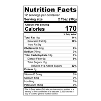 Lotus Biscoff Crunchy Cookie Butter Case - Nutrition Facts