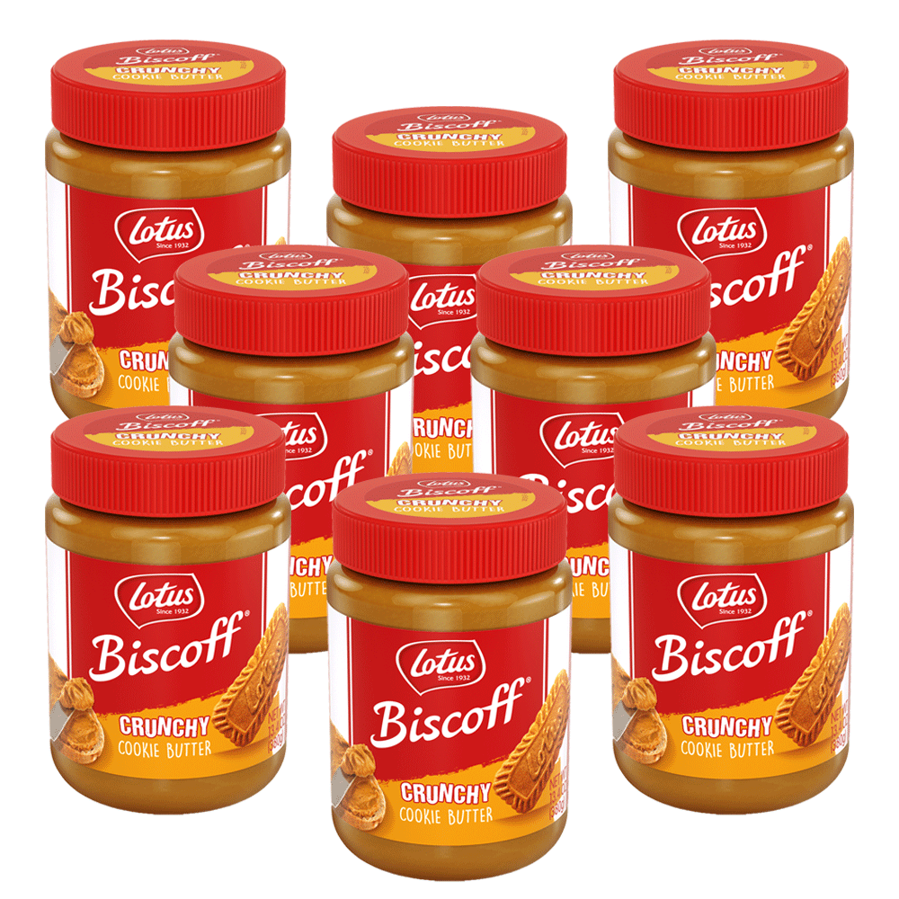 Lotus Biscoff Crunchy Cookie Butter Case - WHOLESALE 8 Pack